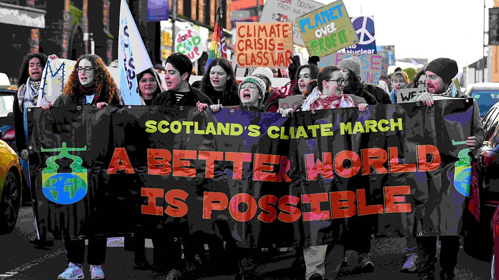 Thousands March Through Glasgow to Raise Awareness of the Climate Crisis – Mirror Brief